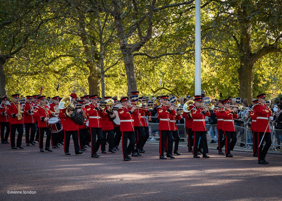 Trooping the Colour järjestetään Horse Guards Paradessa