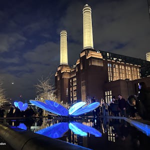 Light Festival at Battersea Power Station