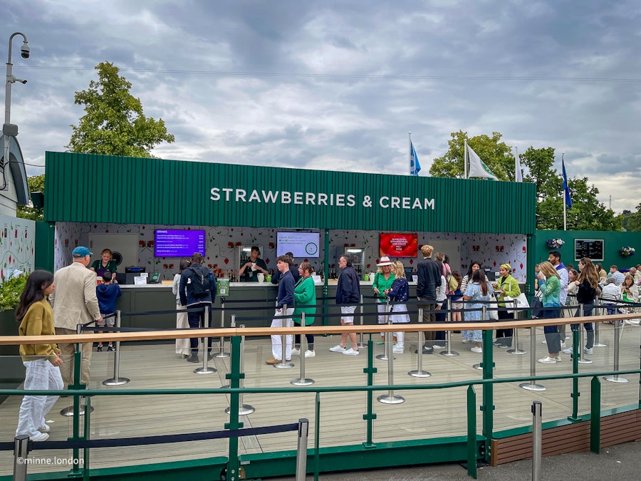 Strawberries and Cream is a popular dish