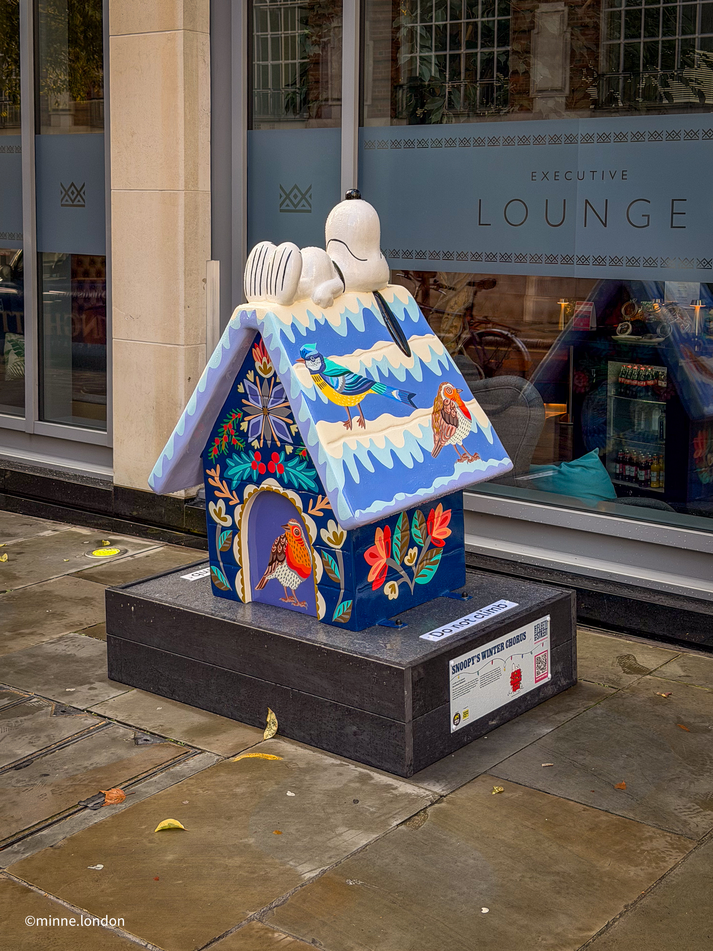 Snoopy Sculpture: Snoopy's Winter Chorus by Laura-Kate Draws