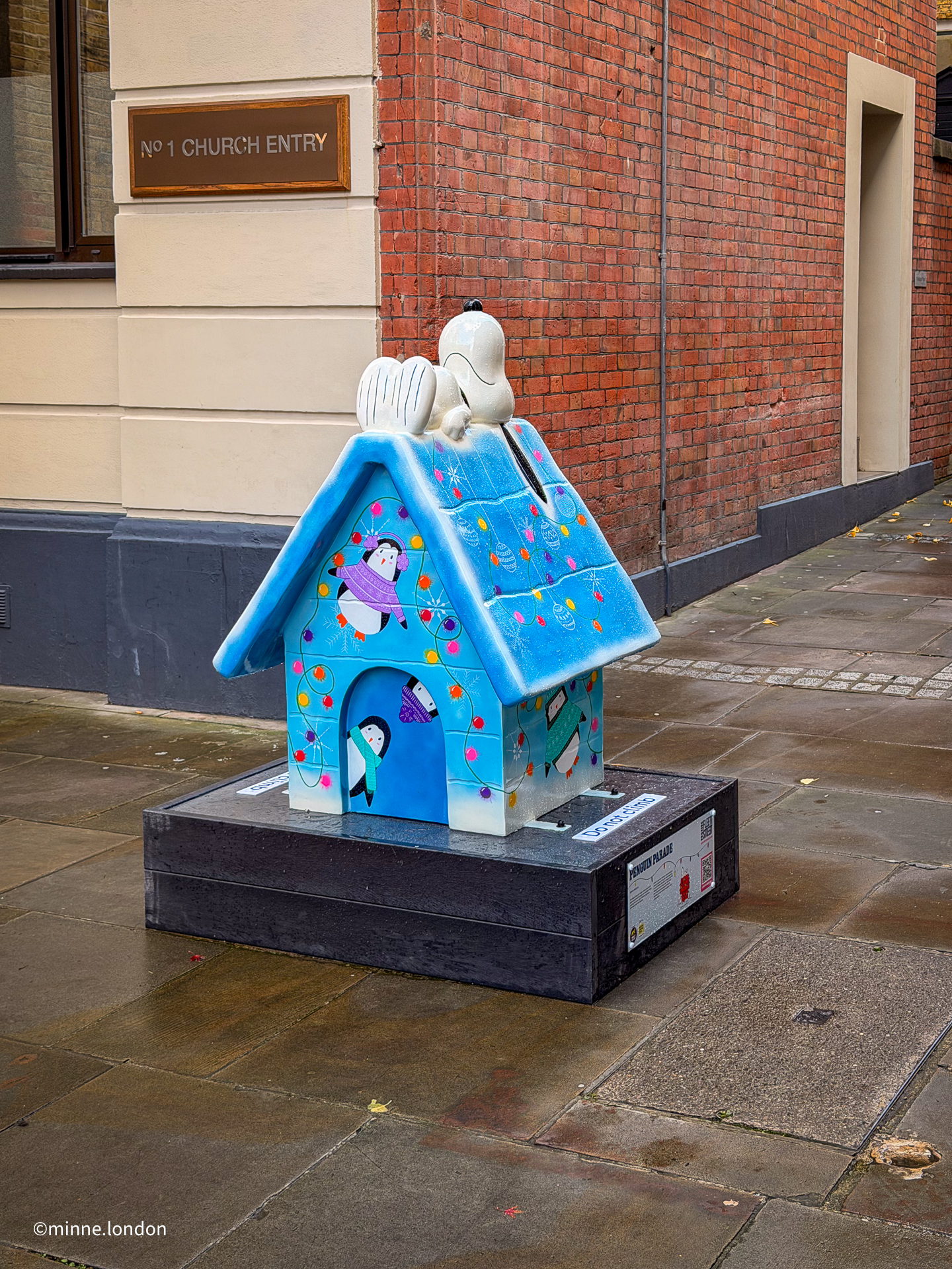 Snoopy Sculpture: Penguin Parade by Simon Randall