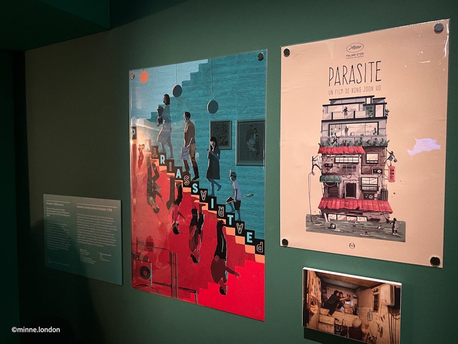 Artistic posters for the movie Parasite