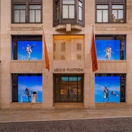 Louis Vuitton flagship store on New Bond Street