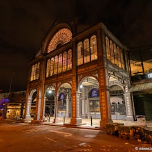 Borough Market at night