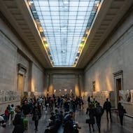 A hall with Greek statues from Parthenon