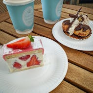 Cakes from Buckingham Palace Garden Cafe
