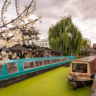 Waterbuses at Camden Lock