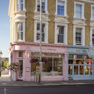 Perry Porschen cafe on King's Road, Chelsea