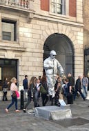 Human statue at Covent Garden