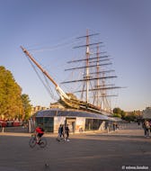 Cutty Sark from the front