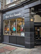 Guitar shop on Denmark Street