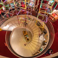 Spiral staircase at Fortnum & Mason