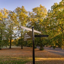 Route guidance to many of the sights in Greenwich Park