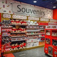 Souvenirs section at Hamleys