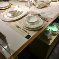A dining set at Harrods