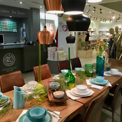 A dining table at Heal's