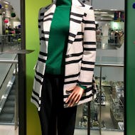 Mannequin with a blazer at John Lewis