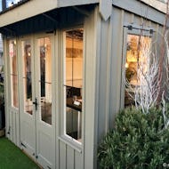 A hideout cottage at the roof garden of John Lewis