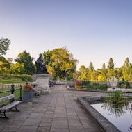 Italian Gardens is the perfect place to have a quiet read in the morning