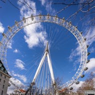 London Eye from behind