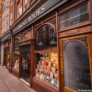 Daunt Books is an Edwardian book store on Marylebone High Street