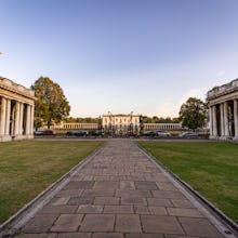 View towards the Greenwich Park and the Queen's House