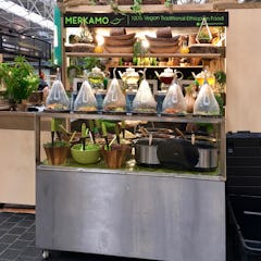 Ethiopean food stall at Old Spitalfields Market