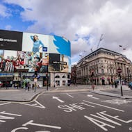 Piccadilly Circus and the new big screen