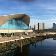 London Aquatics Centre in the olympic park