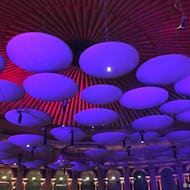 The ceiling of the Royal Albert Hall