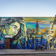 Beautiful mural advertising Canada Goose