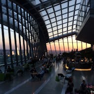 Sky Garden during sunset