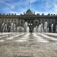 Fountain in the courtyard of Somerset House