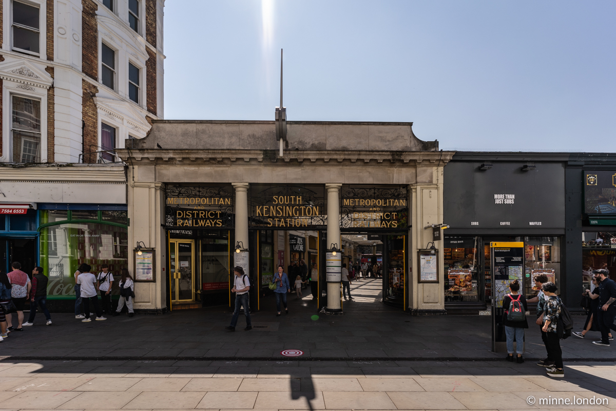 South Kensington tube station