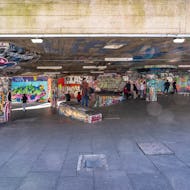 Skaters in Southbank Skate Space