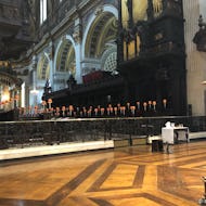 Inside view of St Paul's Cathedral