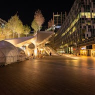 Buildings around the O2