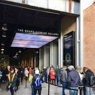 Queue for the Shard Viewing Gallery