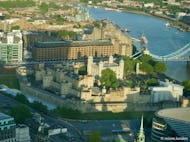 View of Tower of London from the Sky Garden