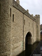 A watery entrance to Tower of London