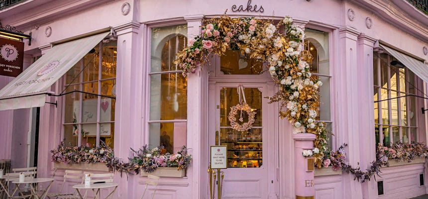 Peggy Porschen cafe on Elizabeth Street