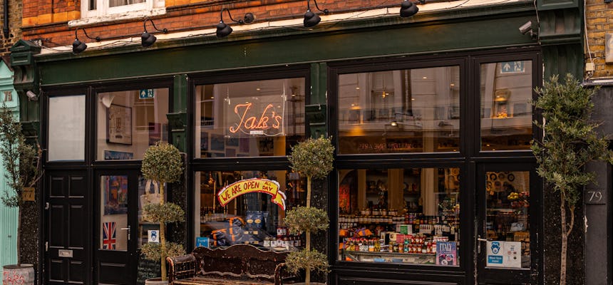 Jak’s Cafe Walton Streetillä Chelseassa