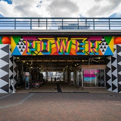 Sisäänkäynti voimalaitosalueelle