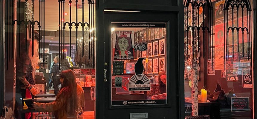 Raven Records store in Camden Town
