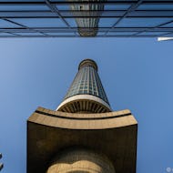 BT Tower from below