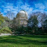 Royal Observatory buildings in Greenwich Park