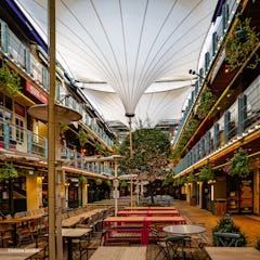 Kingly Court has over 20 restaurants over three floors
