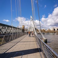 Bridge from Southbank Centre to Charing Cross