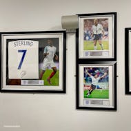 Player pictures on one of the corridors