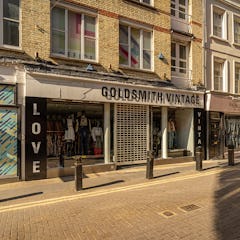 Vintage shop in Seven Dials